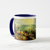 Bruegel's landschap met de Herfst van Icarus - 155 Mok (Voorkant links)