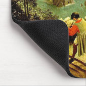 Bruegel's landschap met de Herfst van Icarus - 155 Muismat (Hoek)