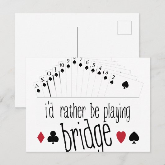 Brug afspelen briefkaart (Voorkant / Achterkant)