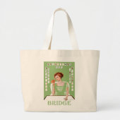 Brug afspelen grote tote bag (Voorkant)