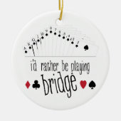 Brug afspelen keramisch ornament (Voorkant)