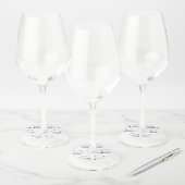 Brug afspelen wijnglaslabel (Set)