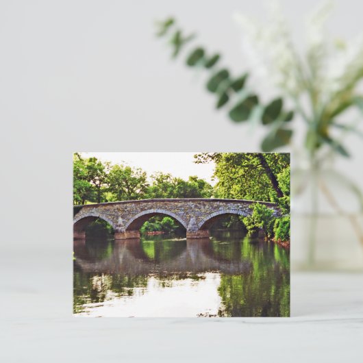 Brug antietam briefkaart (Staand voorkant)