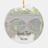 Brug antietam keramisch ornament (Achterkant)