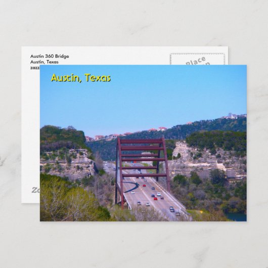 Brug Austin 360 Briefkaart (Voorkant / Achterkant)