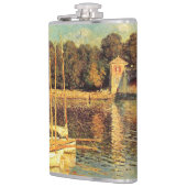 Brug bij Argenteuil Claude Monet Heupfles (Links)