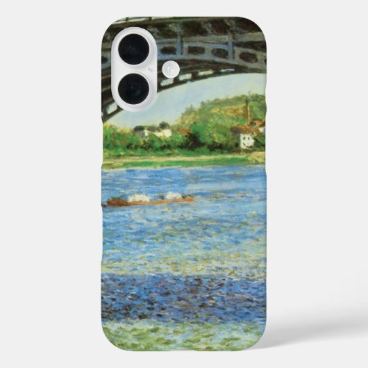Brug bij Argenteuil door Gustave Caillebotte Case-Mate iPhone Case (Achterkant)