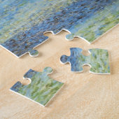 Brug bij Argenteuil door Gustave Caillebotte Legpuzzel (Zijkant)