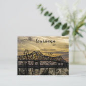 Brug bij Baton Rouge in Louisiana Briefkaart (Staand voorkant)