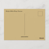 Brug bij Baton Rouge in Louisiana Briefkaart (Achterkant)