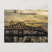Brug bij Baton Rouge in Louisiana Briefkaart (Voorkant)