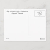 Brug bij Bays Mounatin Briefkaart (Achterkant)