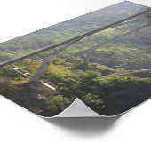 Brug bij Brigg Zwitserland Poster (Hoek)