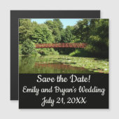 Brug bij Centennial Lake in Ellicott City (Voorkant / Achterkant)
