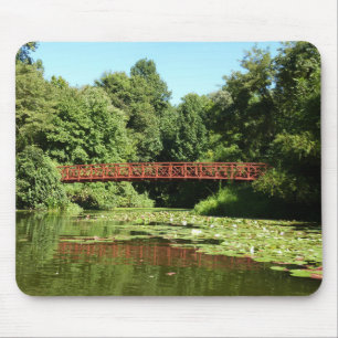 Brug bij Centennial Lake in Ellicott City Muismat