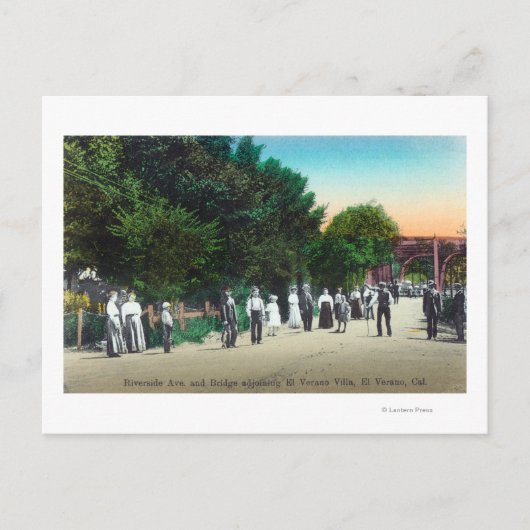 Brug bij El Verano Villa Briefkaart (Voorkant)