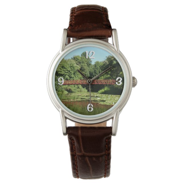 Brug bij het meer van het honderdjarig bestaan in  horloge (Voorkant)