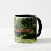 Brug bij het meer van het honderdjarig bestaan in mok (Voorkant rechts)