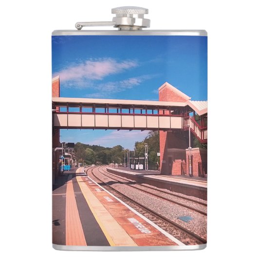 Brug bij het station heupfles (Voorkant)