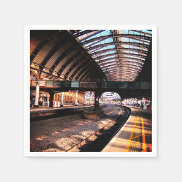 Brug bij het station servet