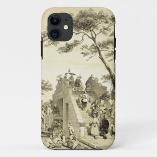 Brug bij Kanton, bord 30 van 'Schetsen van Chi' Case-Mate iPhone Case