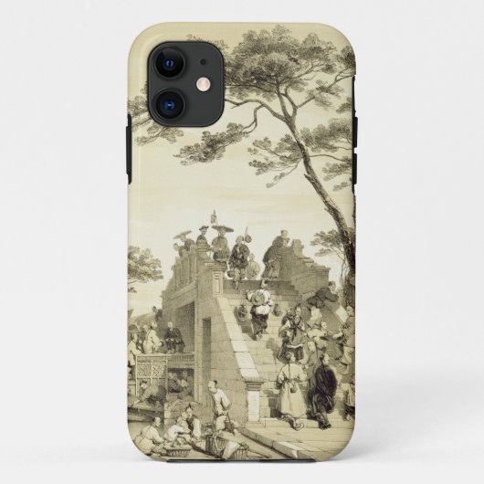 Brug bij Kanton, bord 30 van 'Schetsen van Chi' Case-Mate iPhone Case (Achterkant)