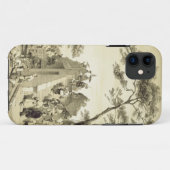 Brug bij Kanton, bord 30 van 'Schetsen van Chi' Case-Mate iPhone Case (Achterkant (horizontaal))