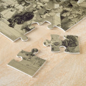 Brug bij Kanton, bord 30 van 'Schetsen van Chi' Legpuzzel (Zijkant)