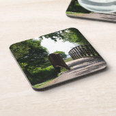 Brug bij Lake Parker op Lakeland foto Bier Onderzetter (Linkerzijde)