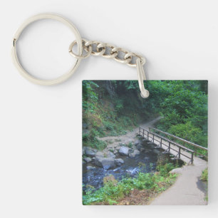 Brug bij Latourell-Herfsten, Oregon Sleutelhanger