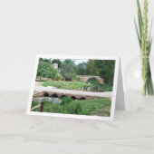 Brug bij Ruta del Agua, Chelva, Valencia, Spanje Kaart (Voorkant)