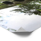 Brug bij Thoor Ballylee Poster (Hoek)