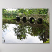 Brug bij Thoor Ballylee Poster (Voorkant)