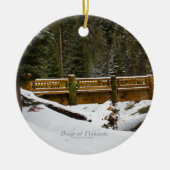 Brug bij Wuksachi Keramisch Ornament (Voorkant)