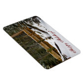 Brug bij Wuksachi Prettige feestdagen Flexi Magnet Magneet (Rechterzijde)