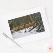 Brug bij Wuksachi Rectangle Sticker (Envelop)