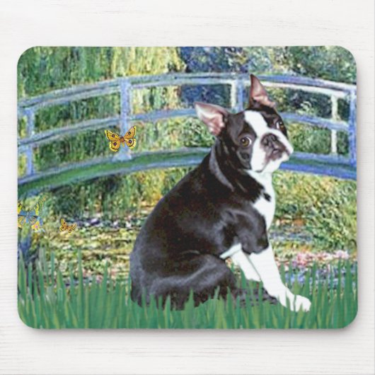 Brug - Boston Terrier #4 Muismat (Voorkant)
