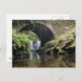 Brug boven de waterval van Torc Briefkaart (Voorkant / Achterkant)