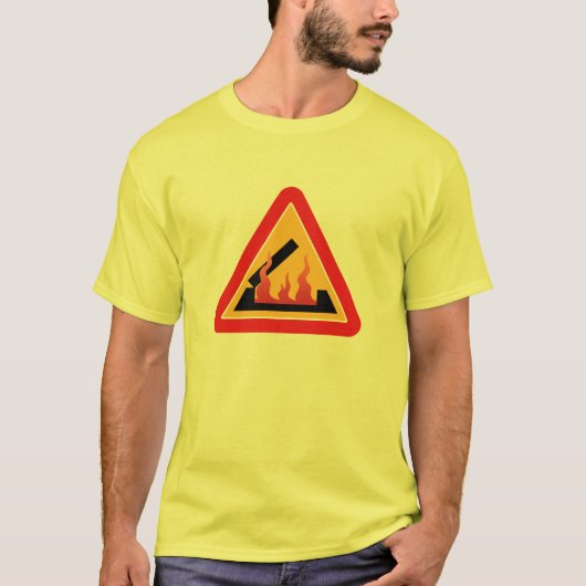 Brug branden t-shirt (Voorkant)