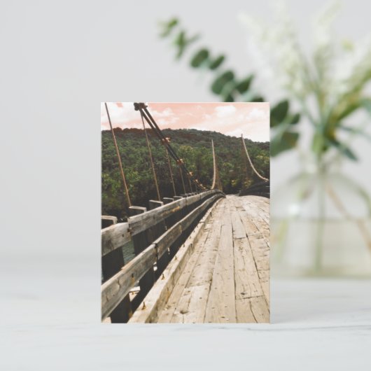 brug briefkaart (Staand voorkant)