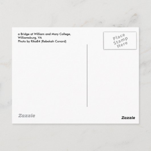 Brug Briefkaarten (Achterkant)