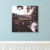 brug canvas afdruk (Insitu (Houten vloer))