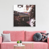 brug canvas afdruk (Insitu (Woonkamer))