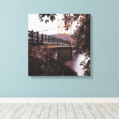 brug canvas afdruk (Insitu (Houten vloer))