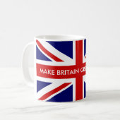 BRUG DE BRITAIN OPNIEUW GROAT DE mok VAN DE vlag v (Voorkant links)