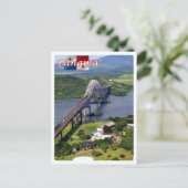 Brug De Las Américas - Panama - Briefkaart (Staand voorkant)