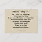 Brug der Arches, Luik, België Visitekaartje (Achterkant)