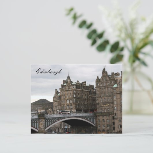 brug edinburgh briefkaart (Staand voorkant)