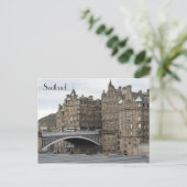 brug edinburgh schotland briefkaart (Staand voorkant)