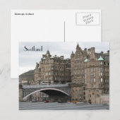 brug edinburgh schotland briefkaart (Voorkant / Achterkant)